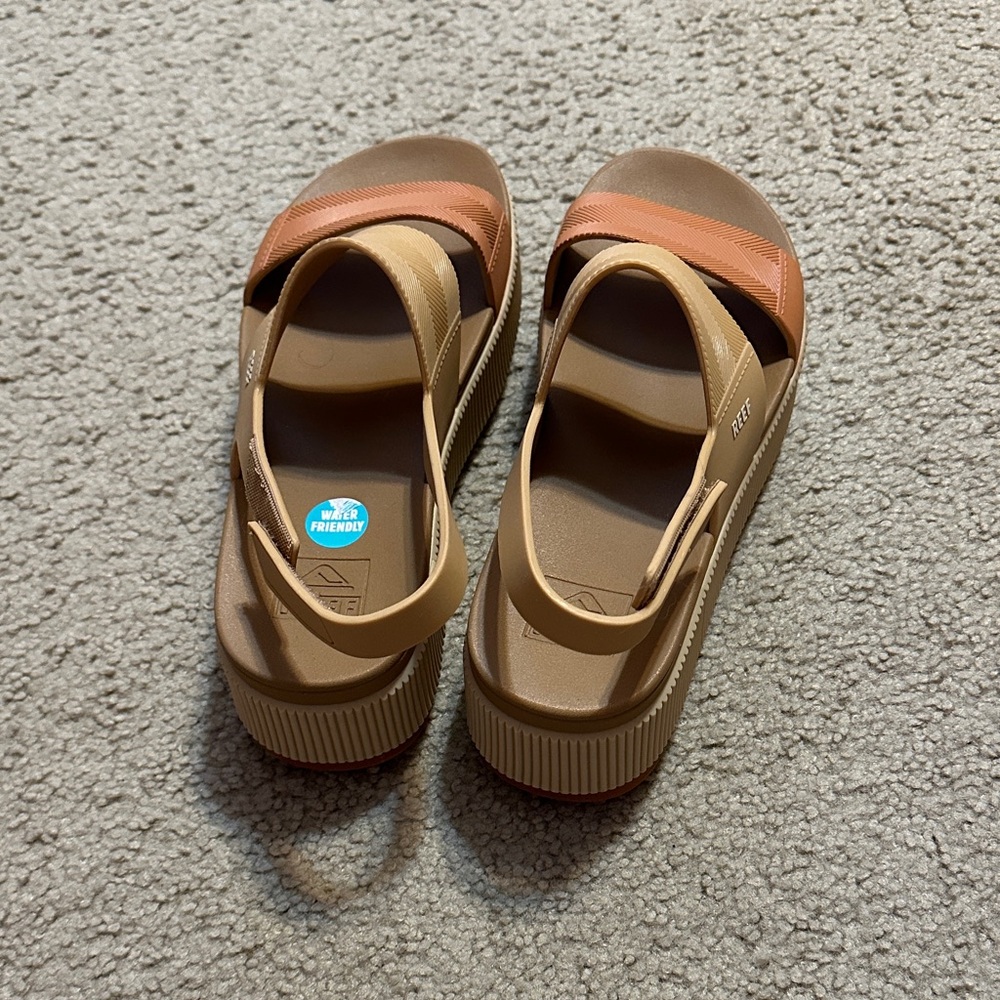 Women’s Tan and Brown Sandals